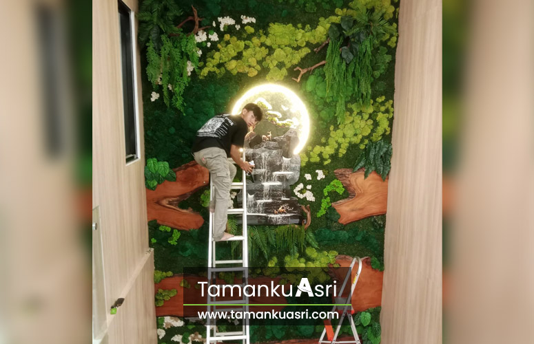 Jasa Pembuatan Moss Wall Cibubur