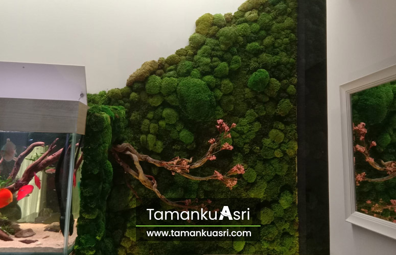 Jasa Pembuatan Moss Wall Bintaro
