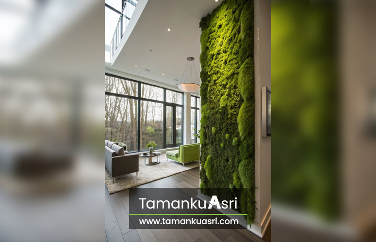 Jasa Pembuatan Moss Wall bsd
